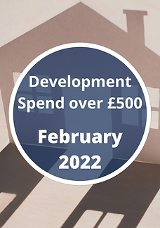 Development Spend - February 2022